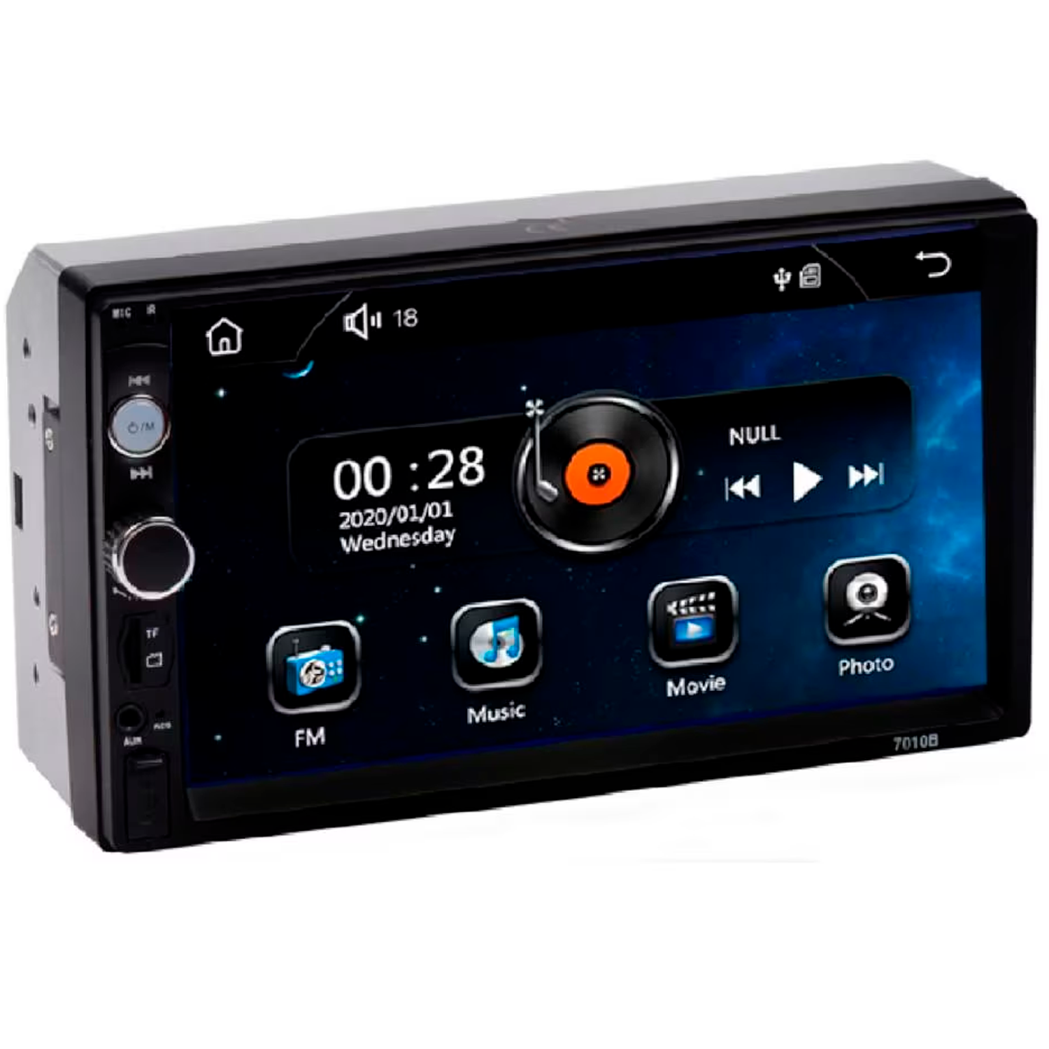 Auto Estereo Con pantalla Touch Hd 2 din Con control para Volnte y Camara de Reversa Gps