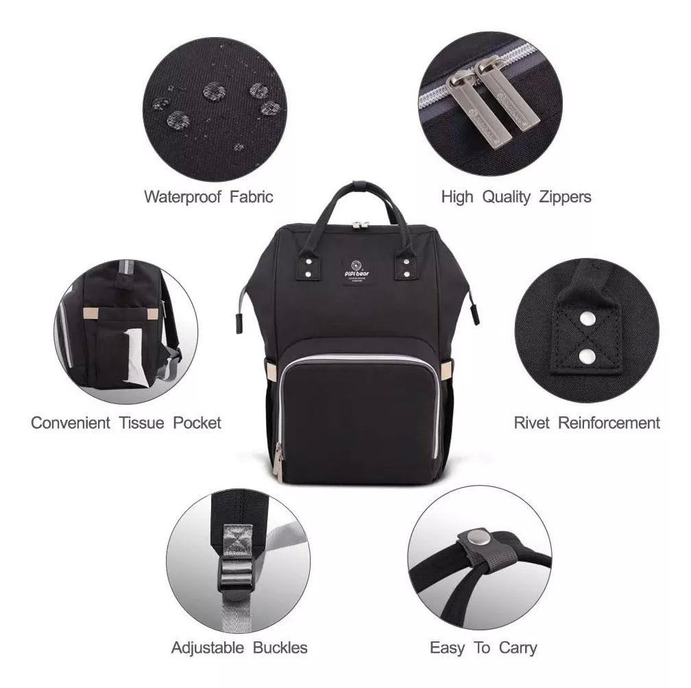 Hafmall Pañalera Mochila Bolsas Modernas Mommy Bag Para Bebe