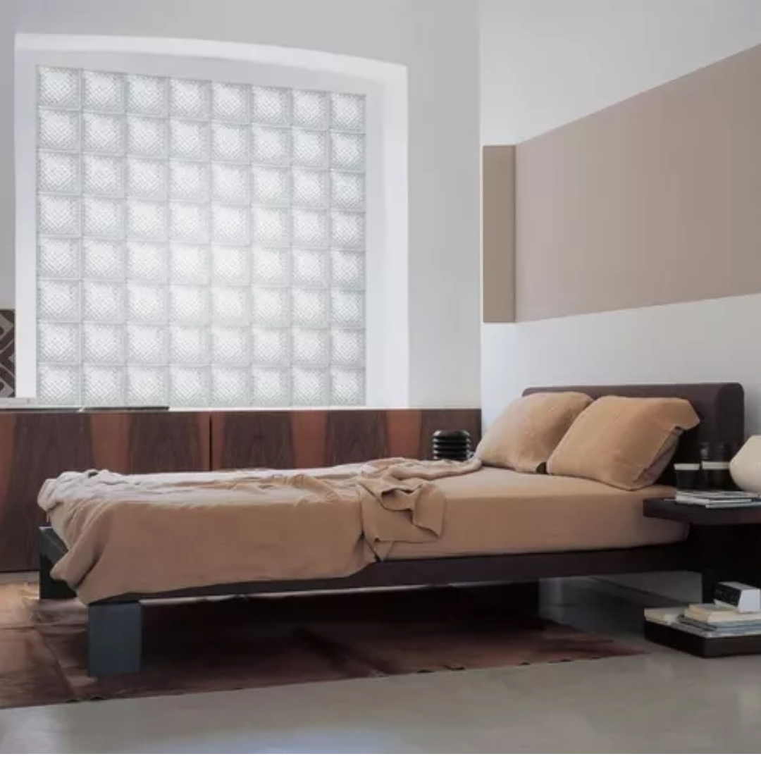 12 Pzs Vitroblock Marina 19X19X8 Transparente