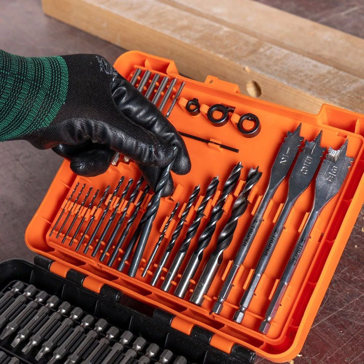 Juego De Brocas Y Puntas, 100 Piezas Truper 100872