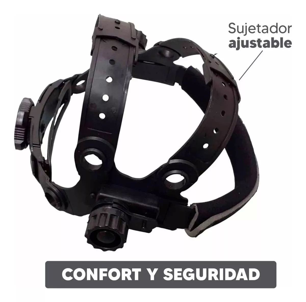 Careta Electrónica Soldar Automática Águila Adir 6710 Color Azul