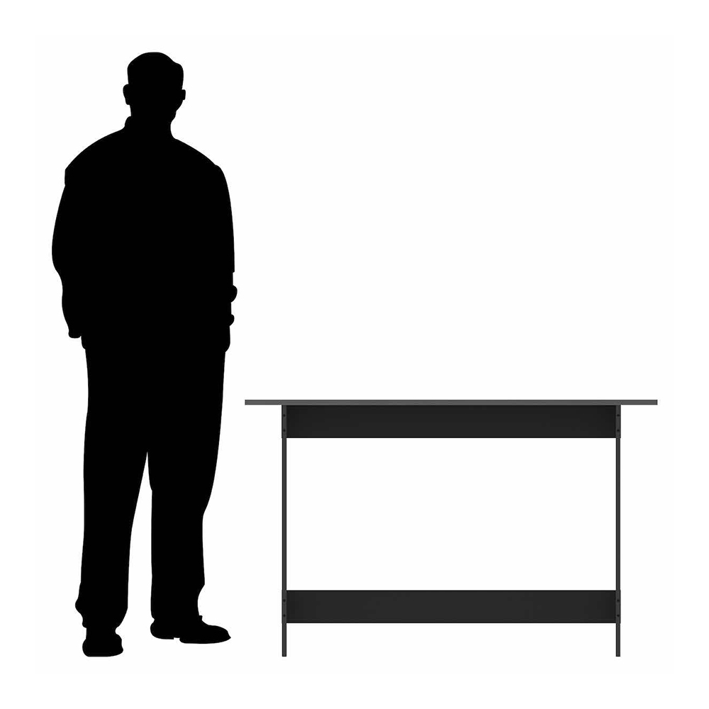 Mesa Recibidor de Pasillo, Mesa Auxiliar  Playcon Color Gris