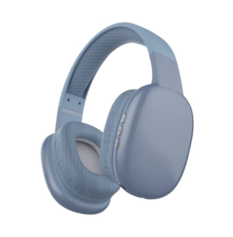 Audífonos Cloud Perfect Choice Bluetooth, Inalámbrico, USB-C, Azul