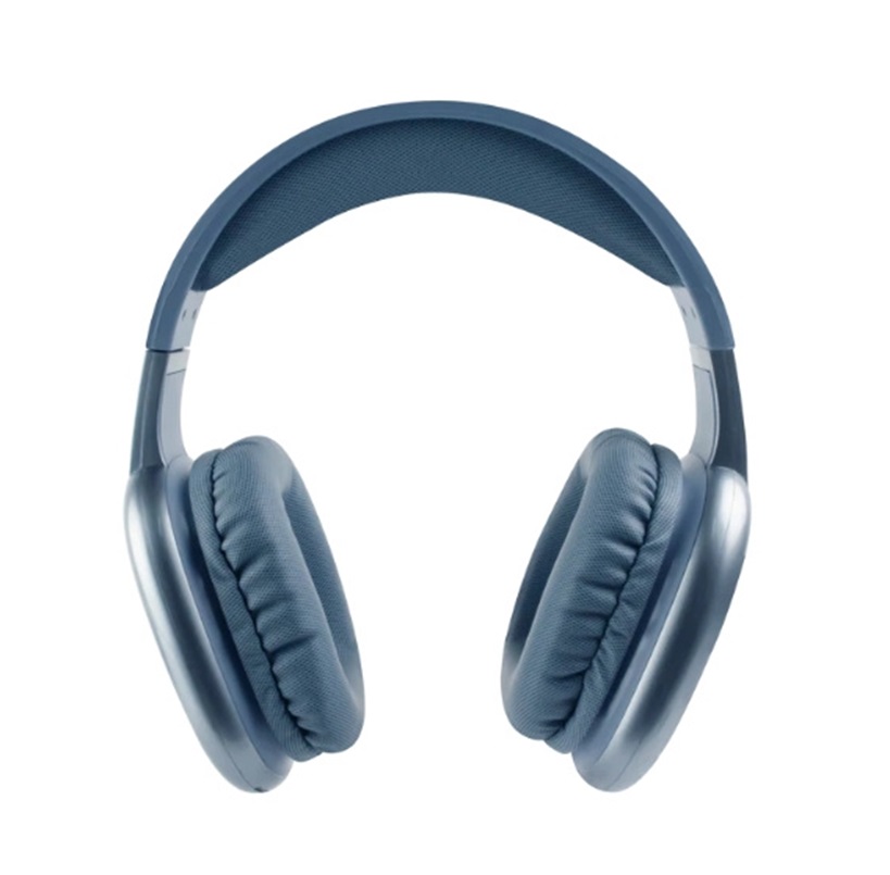 Audífonos Cloud Perfect Choice Bluetooth, Inalámbrico, USB-C, Azul