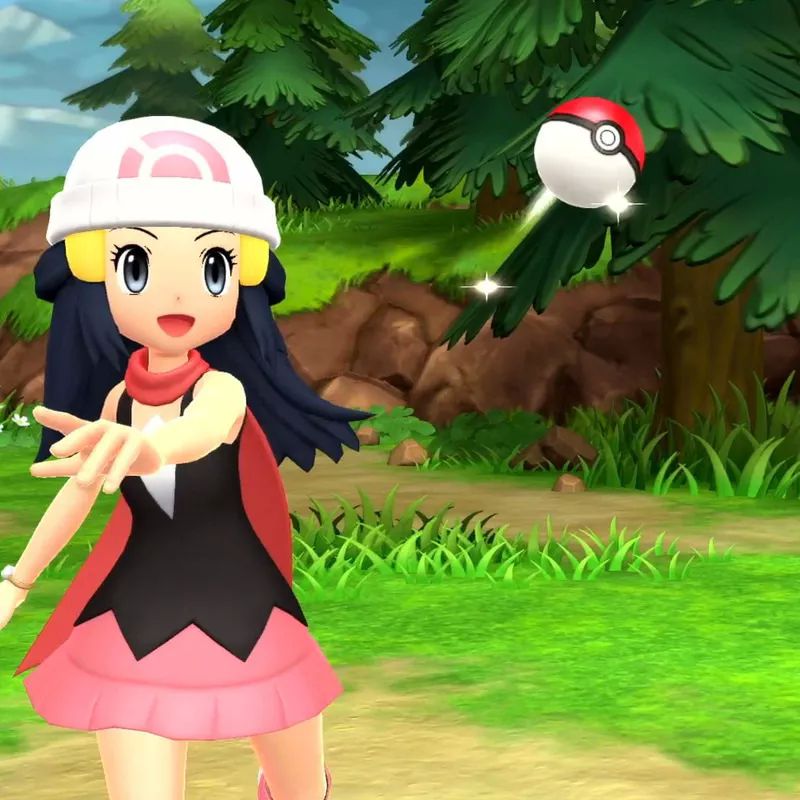 Videojuego Pokémon Brilliant Diamond Nintendo Switch Físico