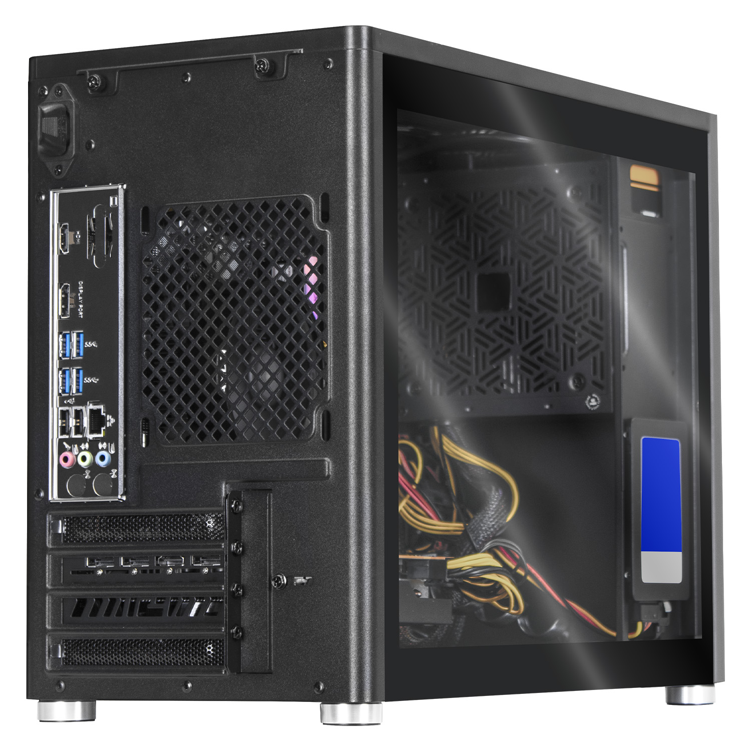 Xtreme PC Gaming AMD Radeon RX 6600 Ryzen 5 5500 16GB SSD 500GB Monitor 23.8 144Hz WIFI Grey 