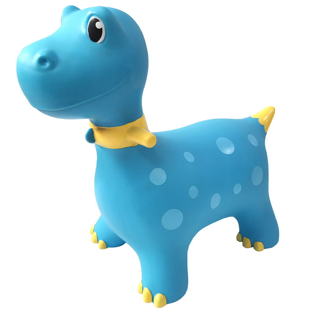 Montable Inflable Brincolin Ecobaby Original Dinosaurio Azul