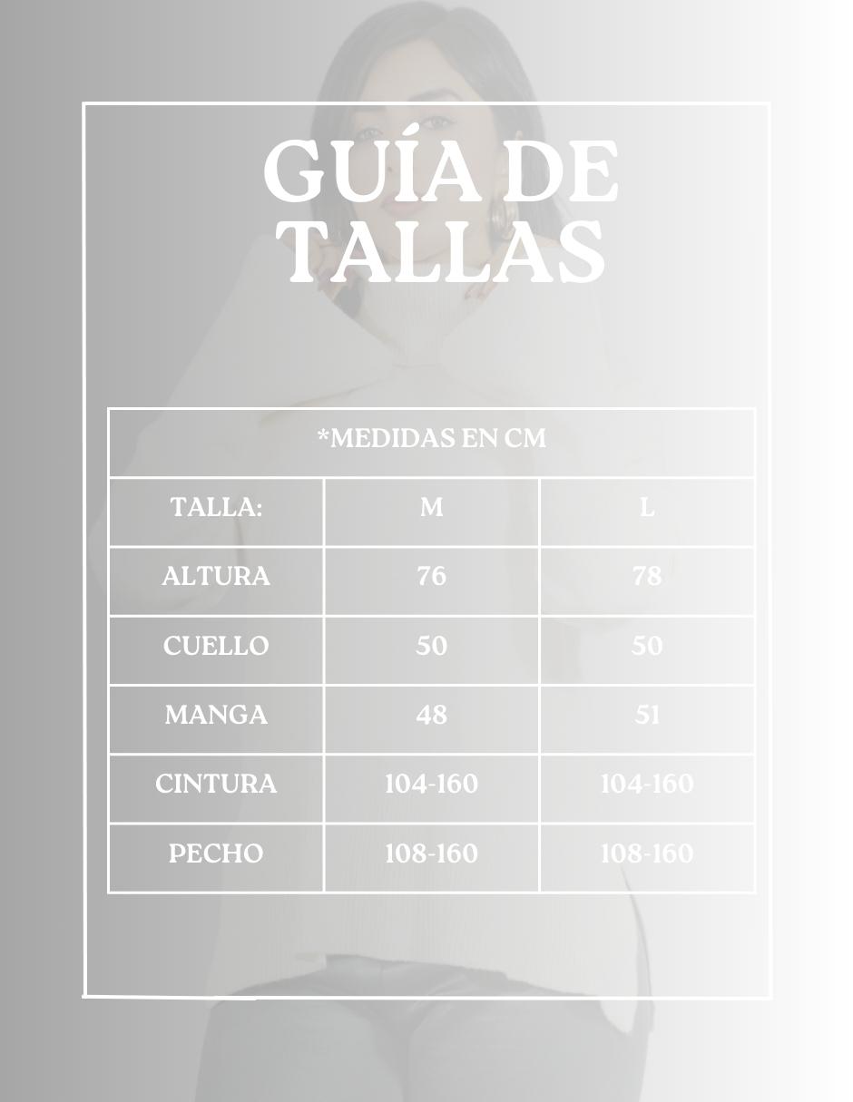 Suéter cuello tortuga para mujer