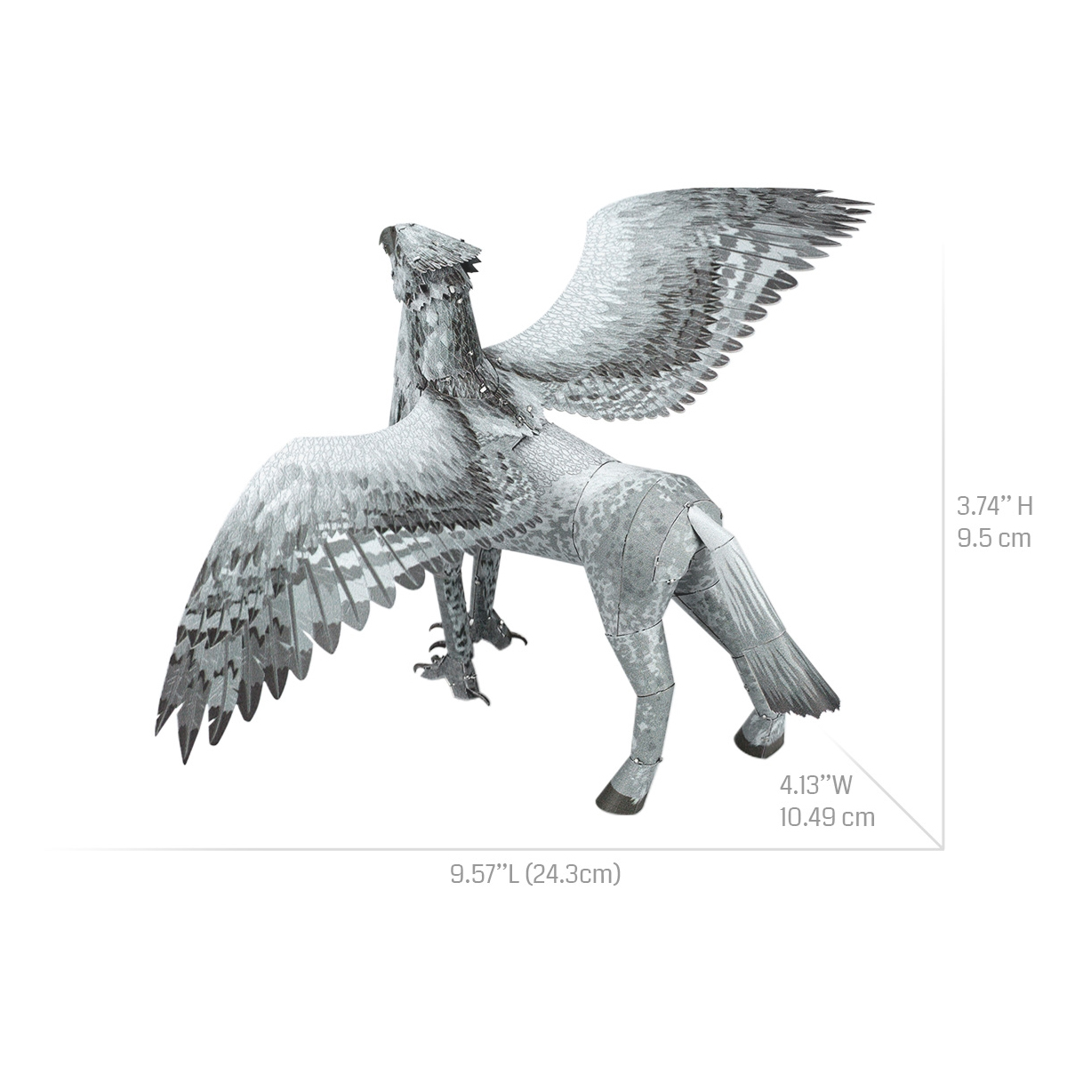Rompecabezas Metálico 3d Harry Potter Buckbeak