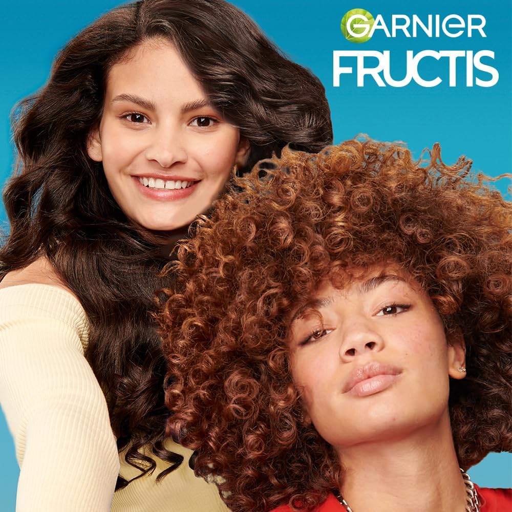 Garnier Fructis Manteca de Cacao Hair Food, 4 Piezas, Shampoo + Acondicionador + Mascarilla + Crema 3 en 1.