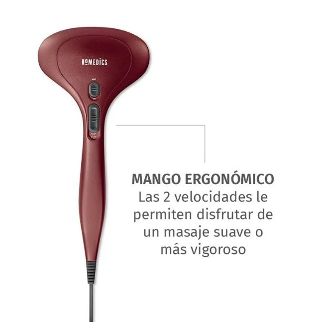 Homedics Masajeador Portátil A Percusión Con Calor Thera-P Percussion HHP-285H