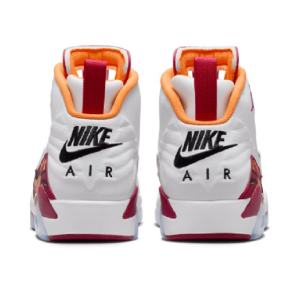 Tenis Jordan MVP Blanco/rojo Basketball Mujer Talla #23