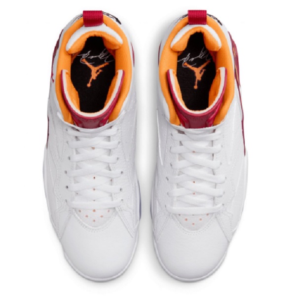 Tenis Jordan MVP Blanco/rojo Basketball Mujer Talla #23