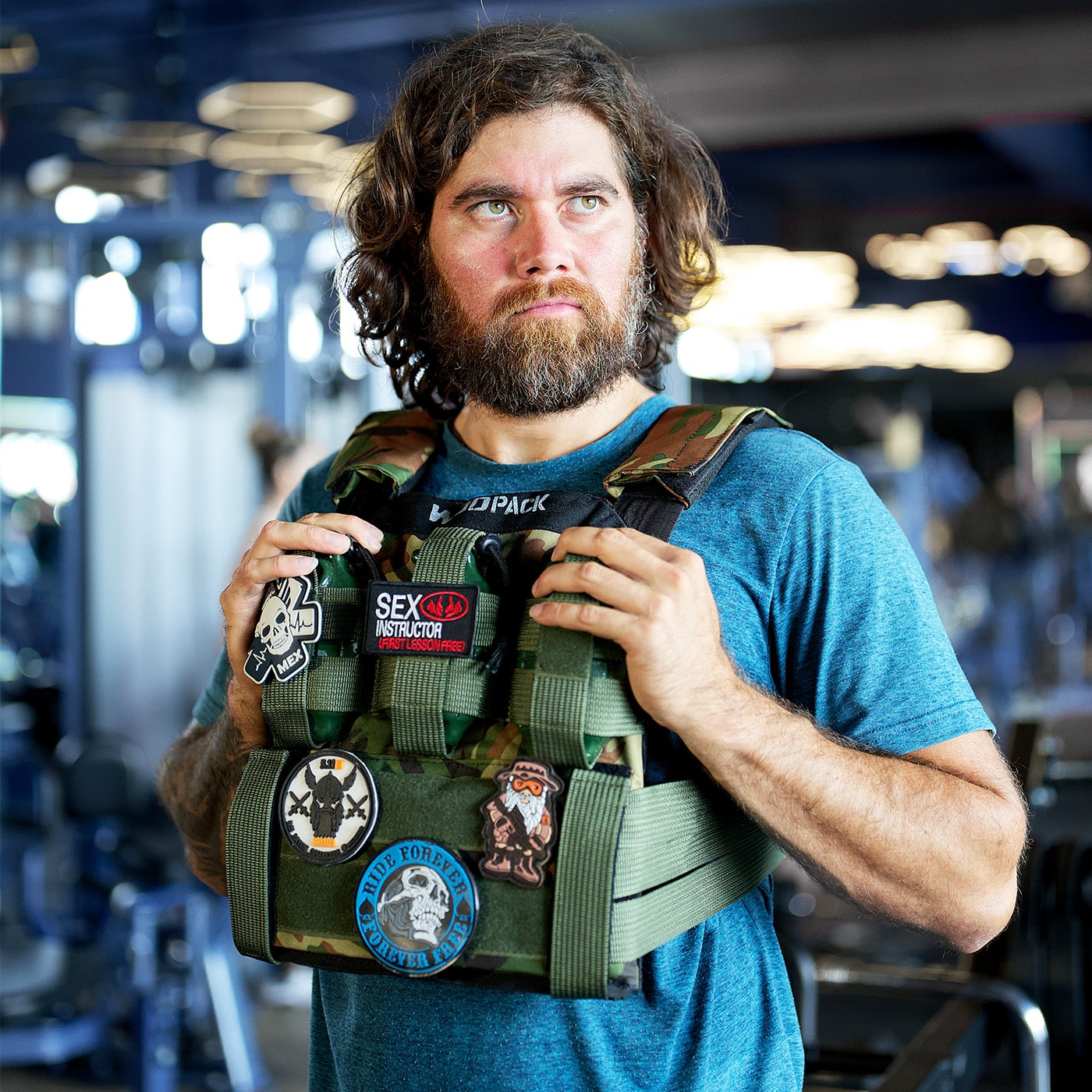 Chaleco de peso Crossfit táctico Grenade 26 k Green WODPACK