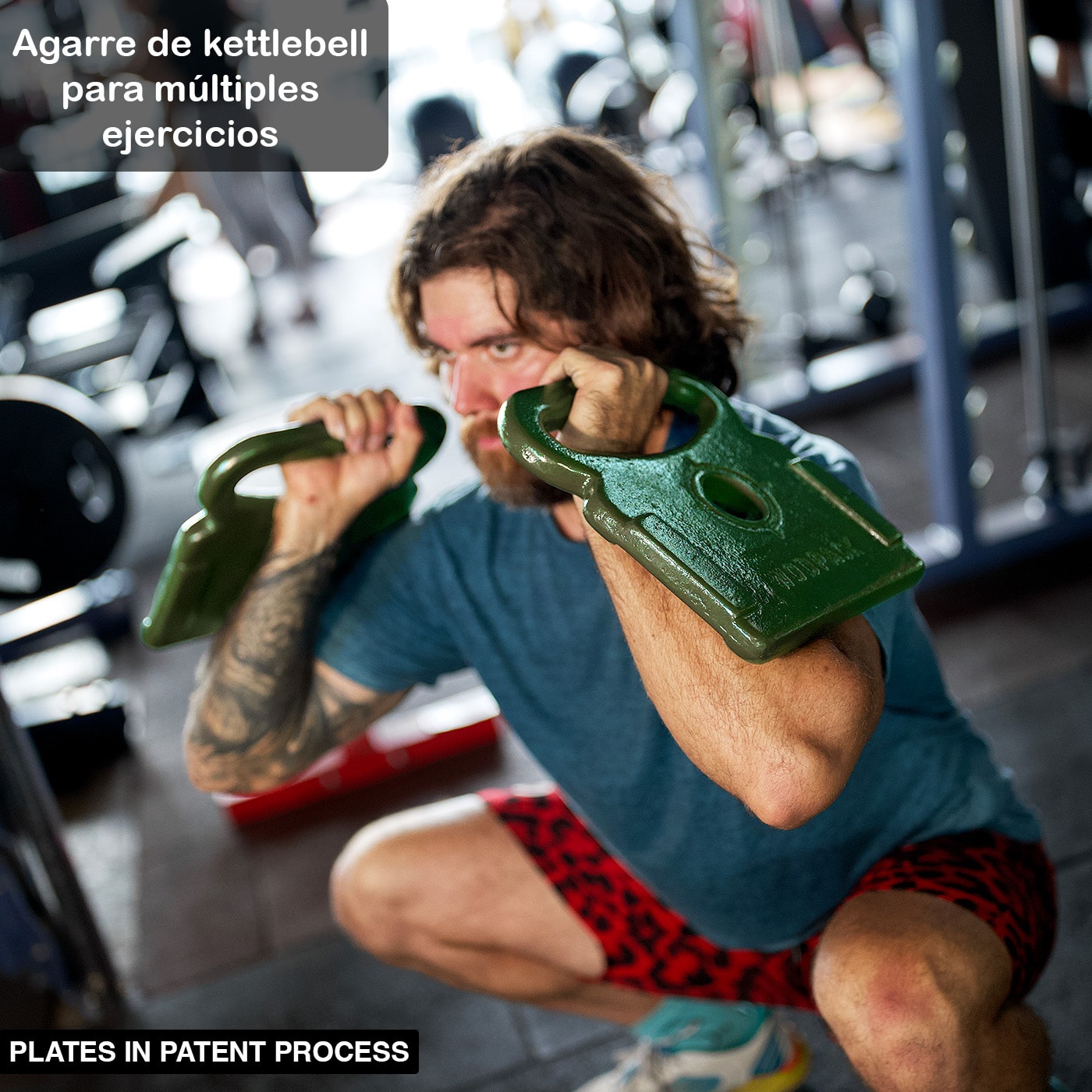 Chaleco de peso Crossfit táctico Grenade 26 k Green WODPACK