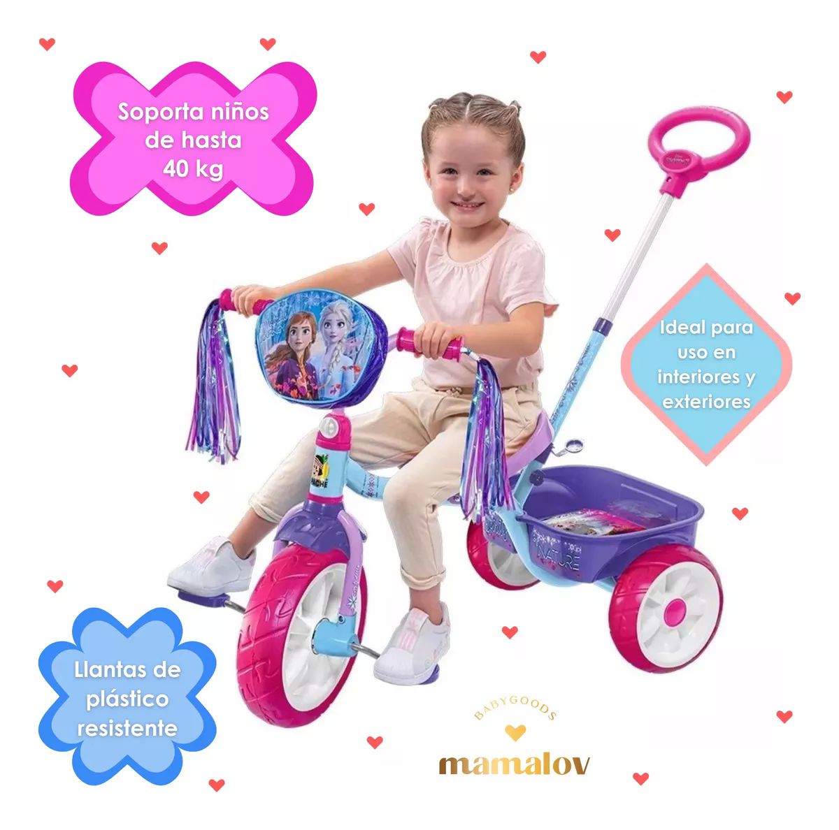 Triciclo de best sale frozen apache