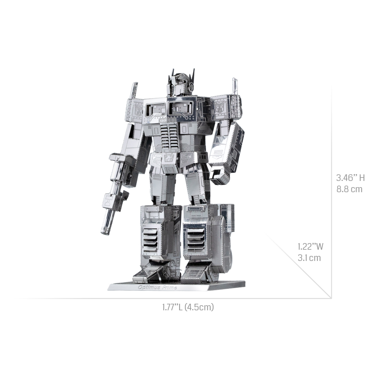 Rompecabezas Metálico 3d Transformers - Optimus Prime