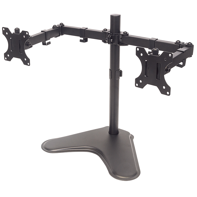 Soporte Manhattan Para 2 Monitores 13 A 32 Sobre Escritorio Vesa