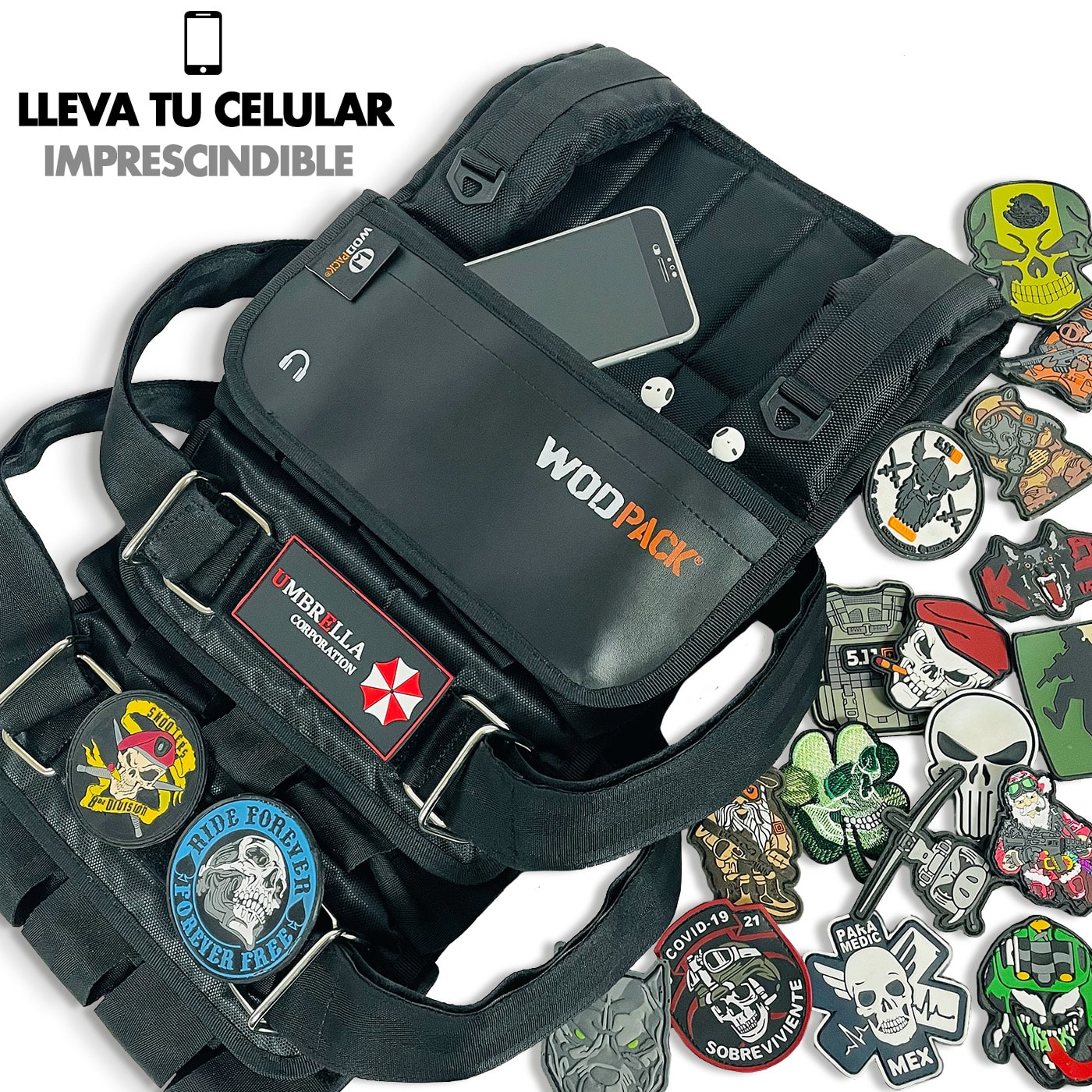 Chaleco de peso Men 30 K Crossfit WODPACK