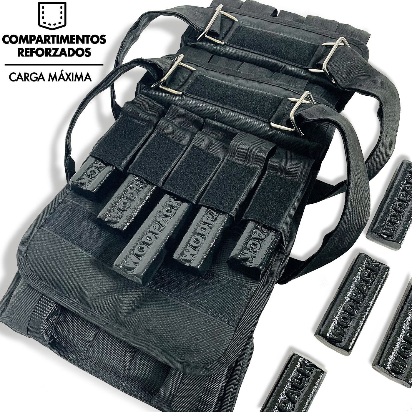 Chaleco de peso Men 30 K Crossfit WODPACK