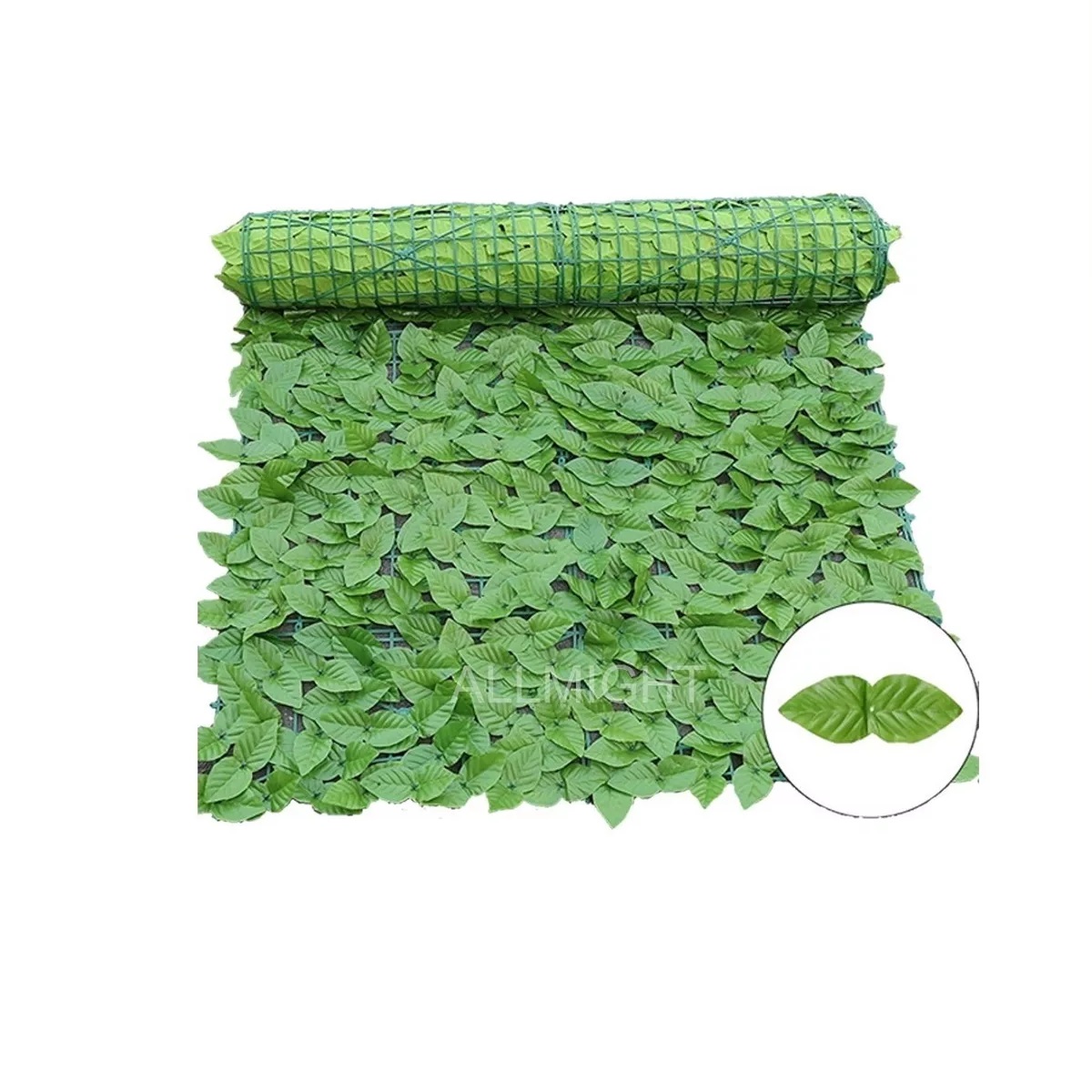 Follaje Rollo Cerca Planta Artificial Jardín Vertical 1m*3m Tipo 1