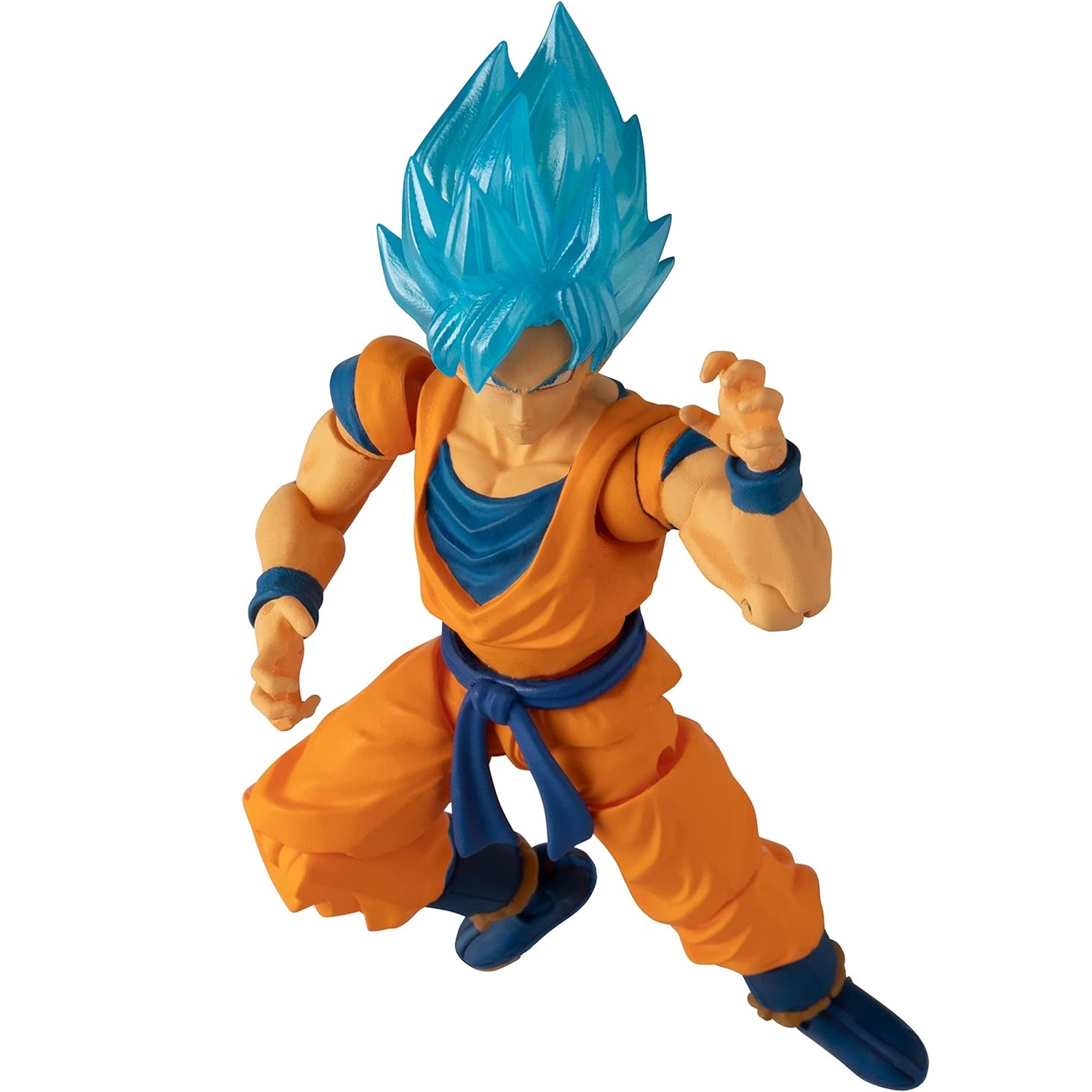  Goku Super Saiyan Blue Dragon Ball Evolve Bandai México Figura articulada de acción de 5" 