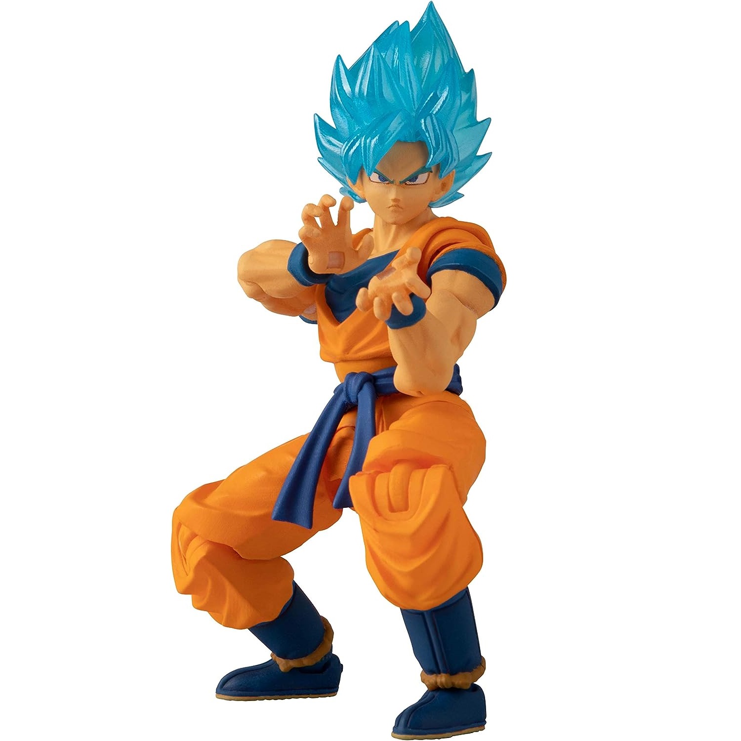  Goku Super Saiyan Blue Dragon Ball Evolve Bandai México Figura articulada de acción de 5" 