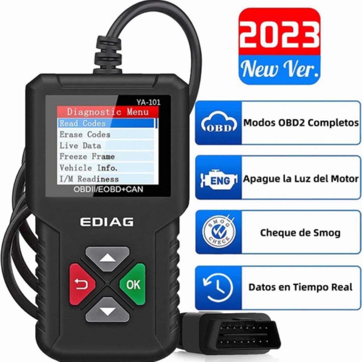 DonosHome Palmari Scanner OBD2 Scanner Diagnostico Motore Lettura di codici di errore