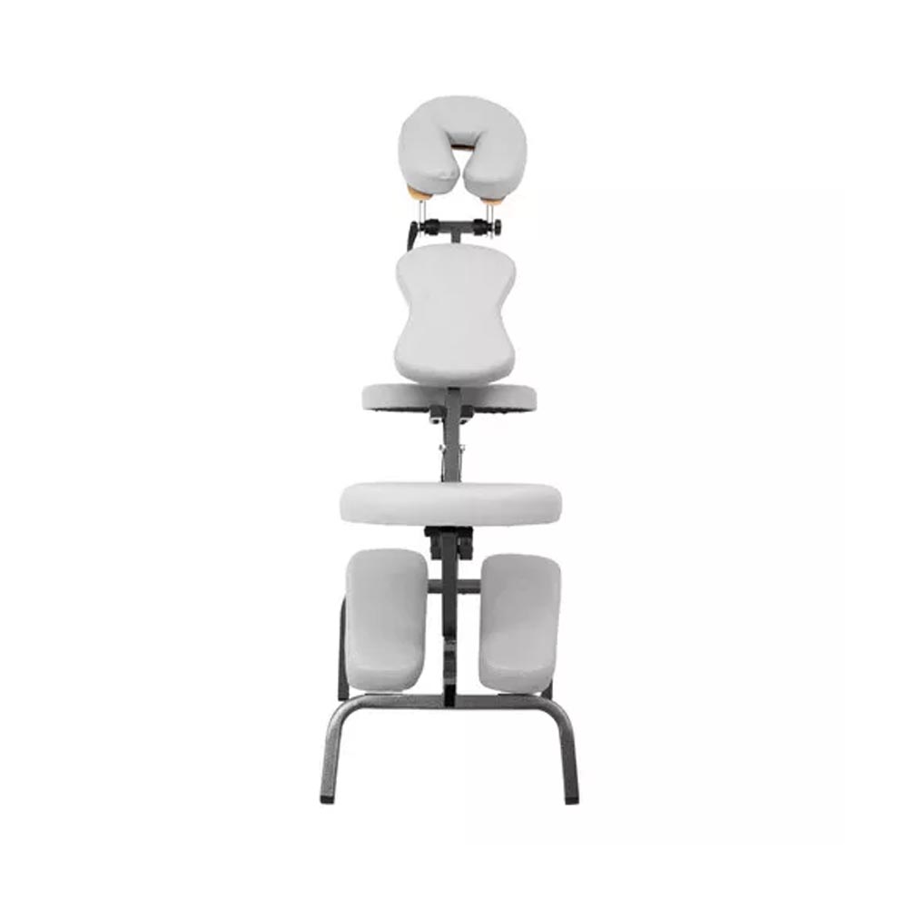 Silla Masaje Shiatsu Portátil Color Blanco