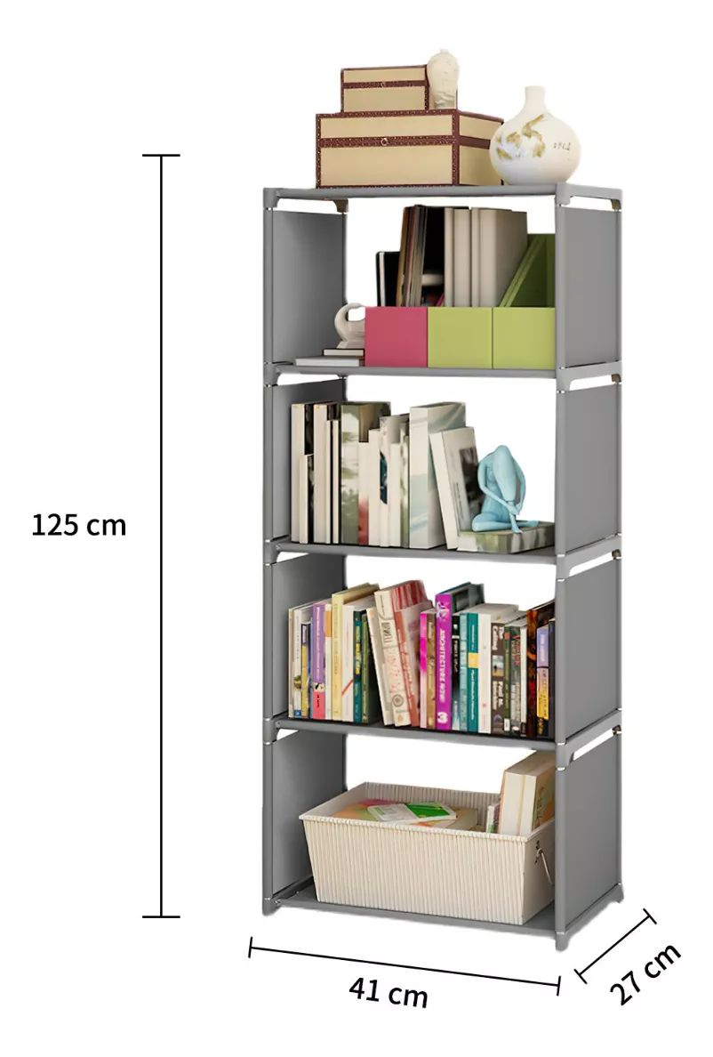 Mueble Organizador 5 Niveles Sencillo Armado Facil Portáti