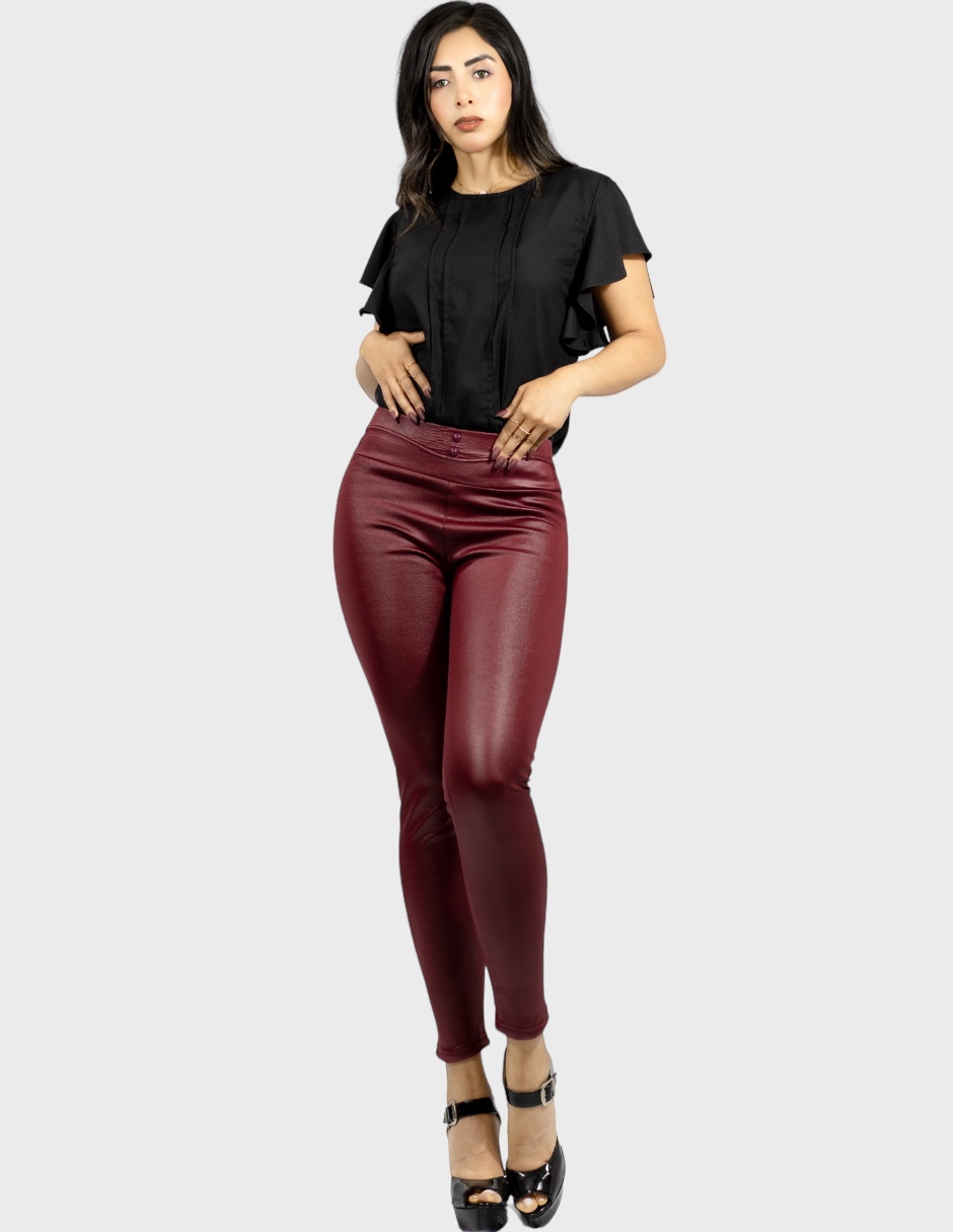 Mallones Mujer Térmico Leggings Elegantes Mallas Stretch