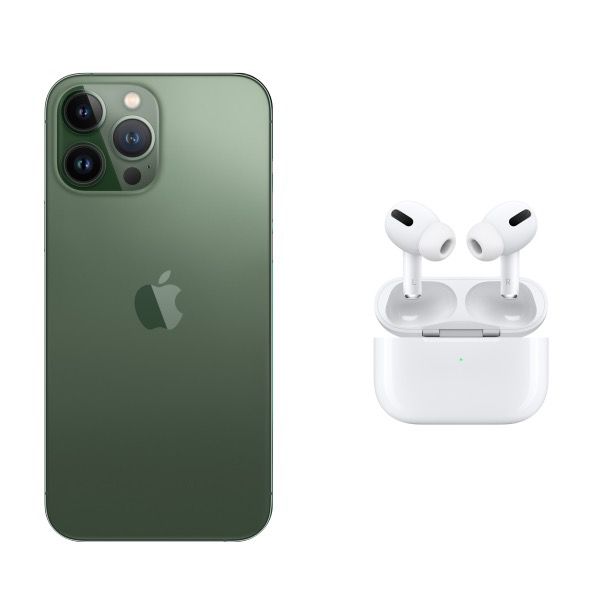 Apple Iphone 13 Pro 128GB Verde + Audífonos inalámbricos