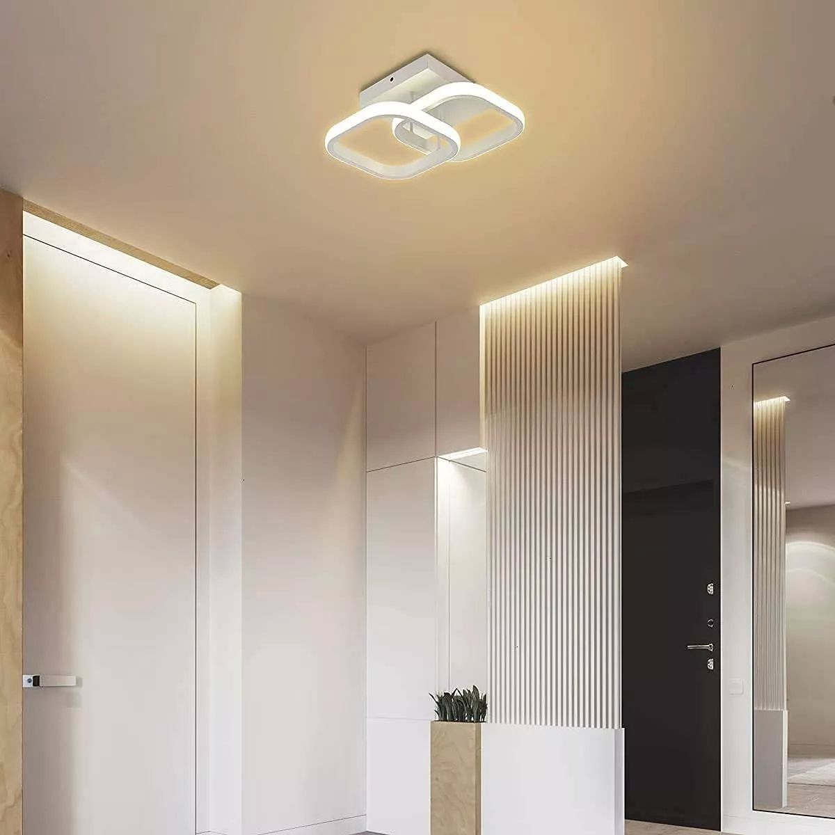 Luz De Techo Led Para Baño color WHITE WARM