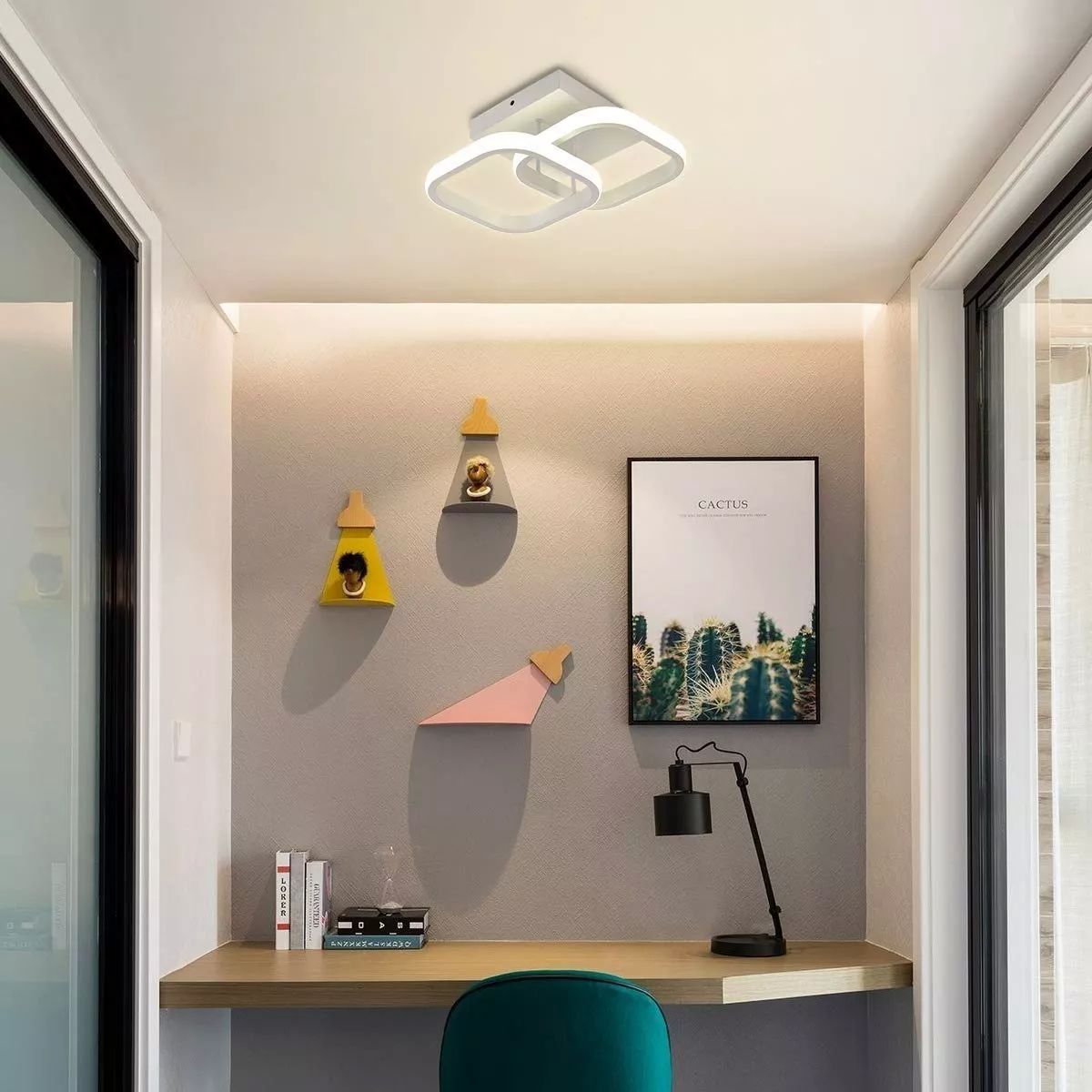 Luz De Techo Led Para Baño color WHITE WARM