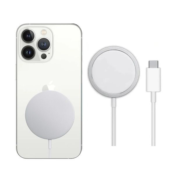 Apple Iphone 13 Pro 128GB Blanco + Cargador Inalámbrico