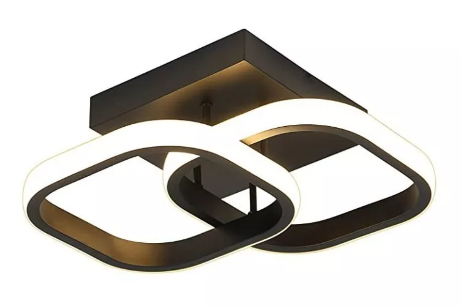 Luz De Techo Led Para Baño color BLACK WARM