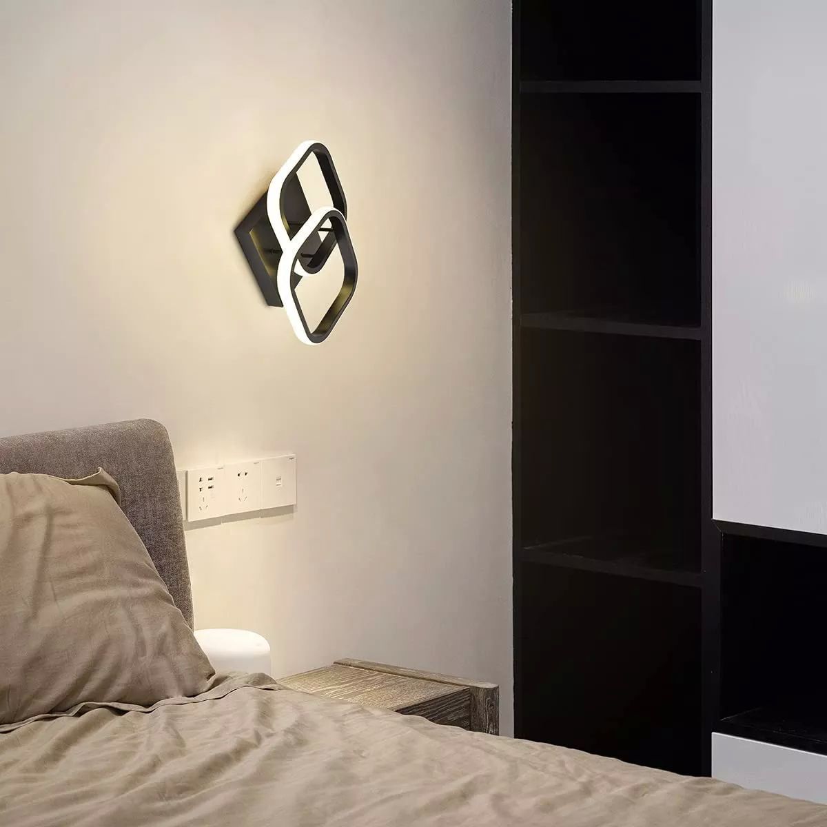 Luz De Techo Led Para Baño color BLACK WARM