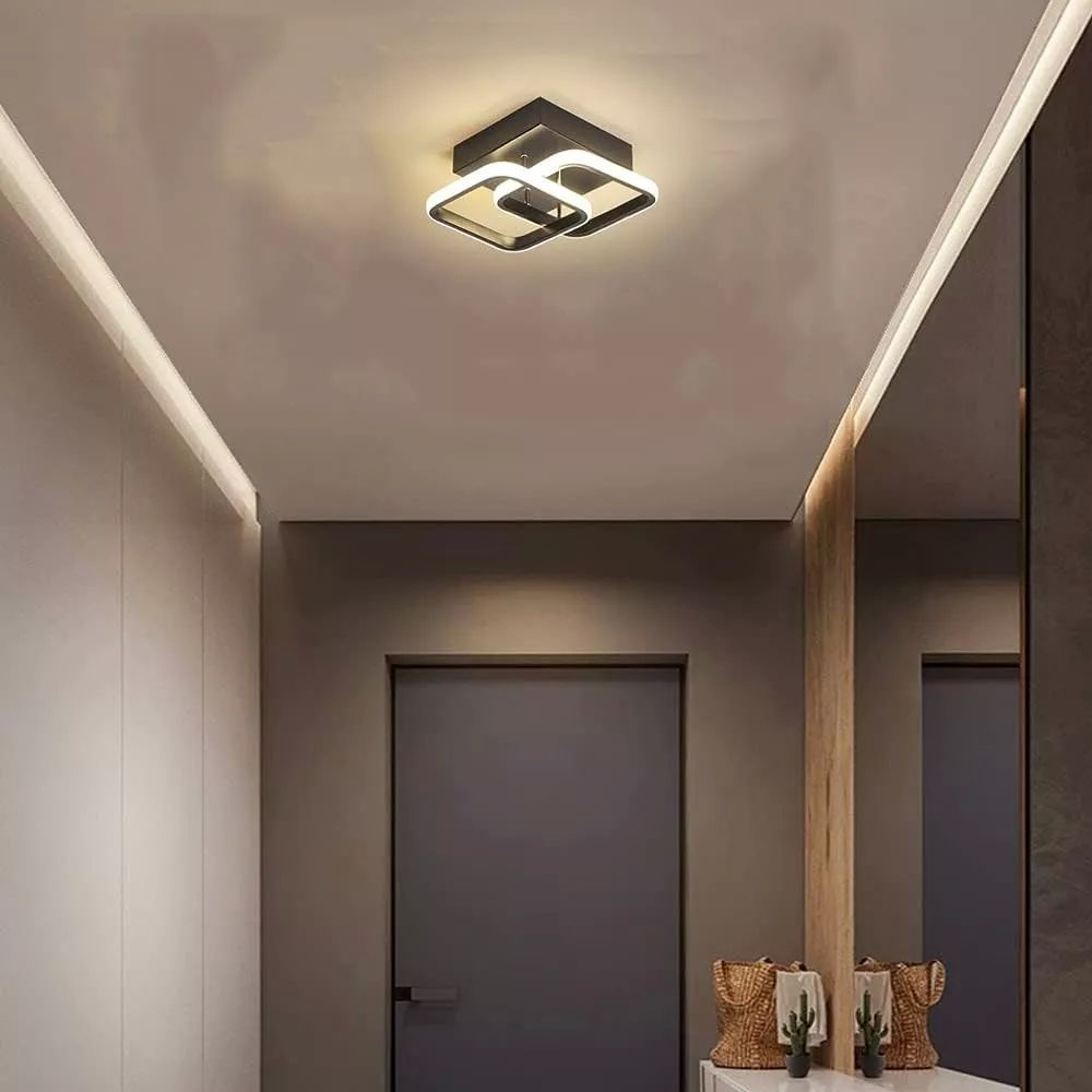 Luz De Techo Led Para Baño color BLACK WARM