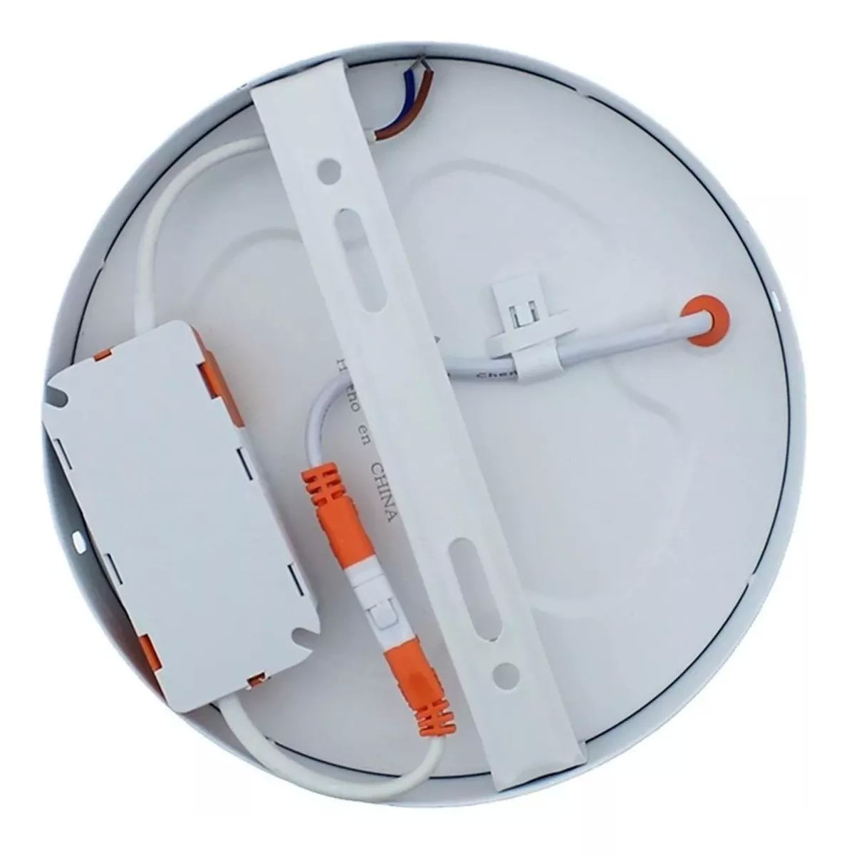 Lampara Panel Led Plafon Sobreponer 30 Cm Redonda 24w Frio