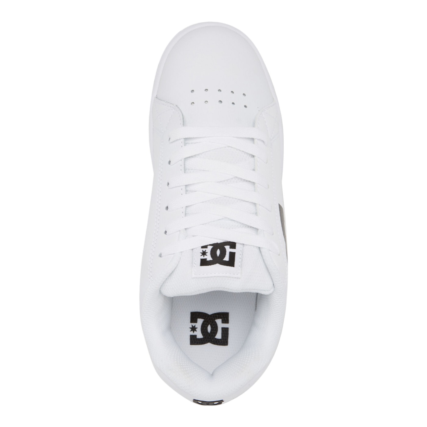 TENIS DC SHOES HOMBRE BLANCO  DC SHOES GAVELER SN MX  SHOE WBK ADYS100777WBK.