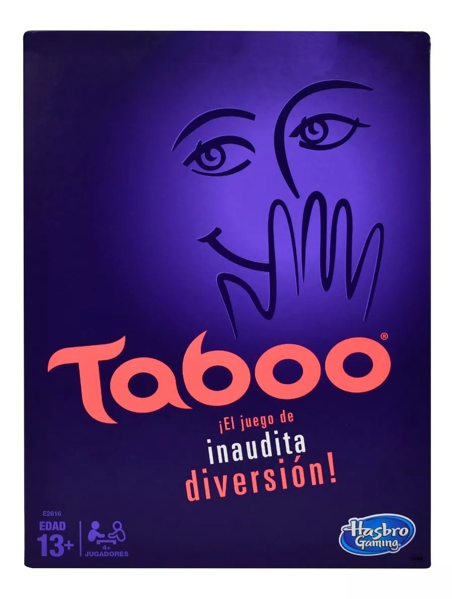 Juego De Mesa Taboo Hasbro Gaming Oficial 162 Tarjetas 13