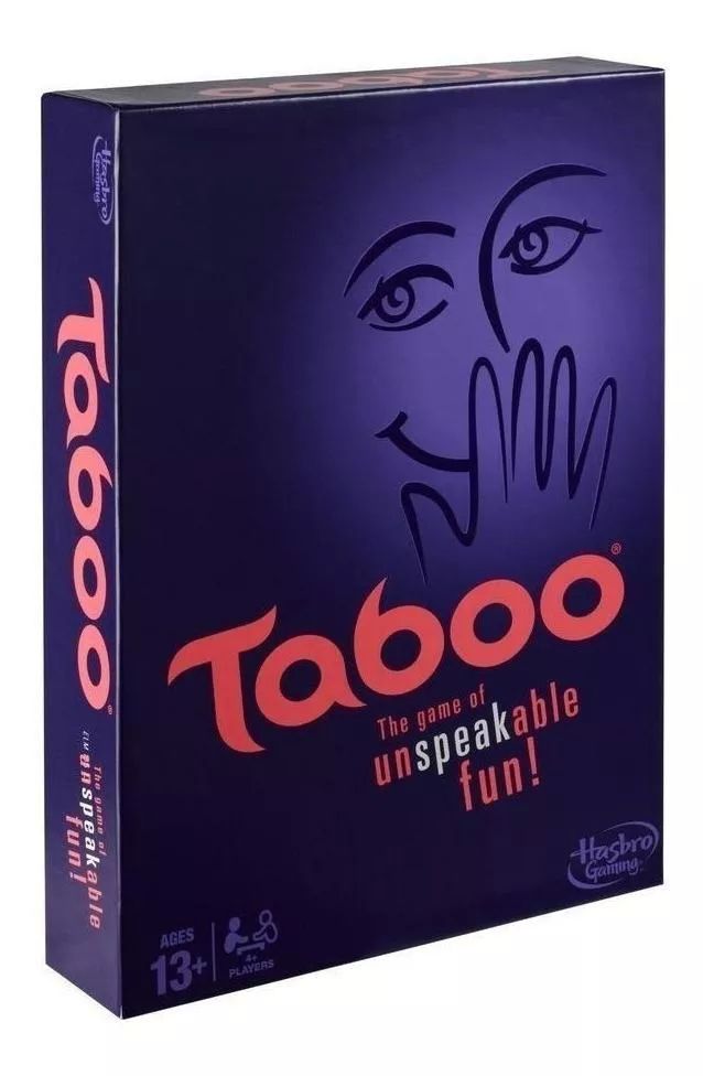 Juego De Mesa Taboo Hasbro Gaming Oficial 162 Tarjetas 13