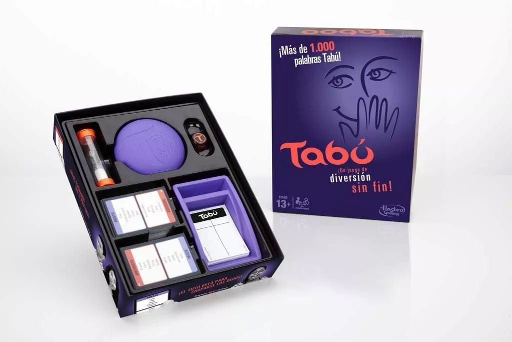 Juego De Mesa Taboo Hasbro Gaming Oficial 162 Tarjetas 13