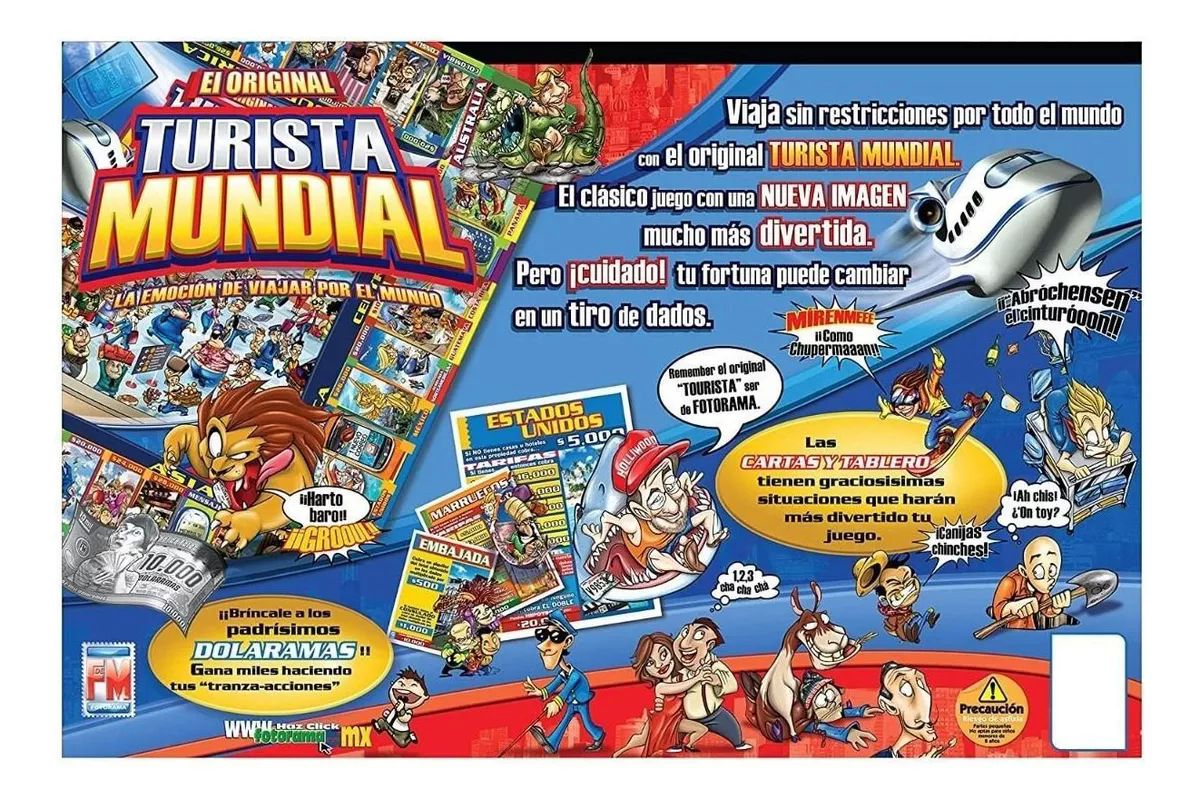 Juego de mesa Turista Mundial Fotorama 0660-PT000
