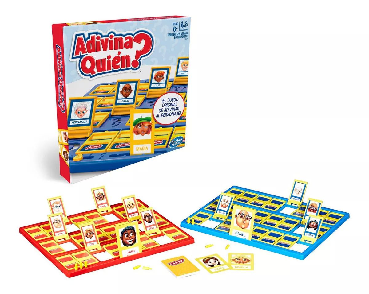 Juego De Mesa Hasbro Gaming Adivina Quién? +6 Años