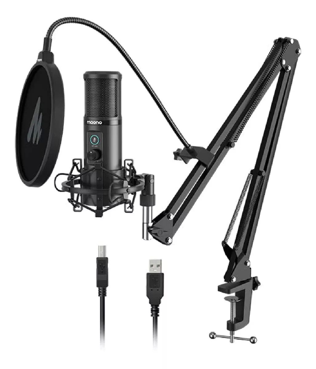 Micrófono Maono AU-PM421S condensador cardioide negro