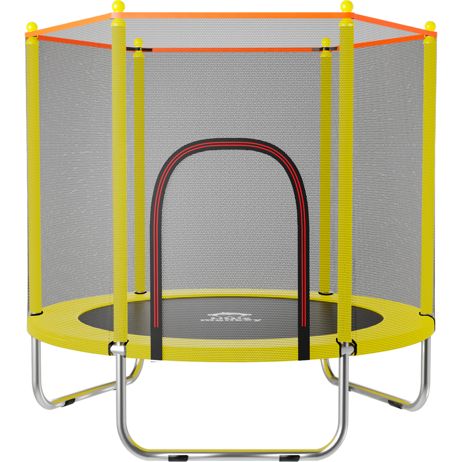 Trampolin Tumbling Niños Brincolin Infantil Red Seguridad Amarillo