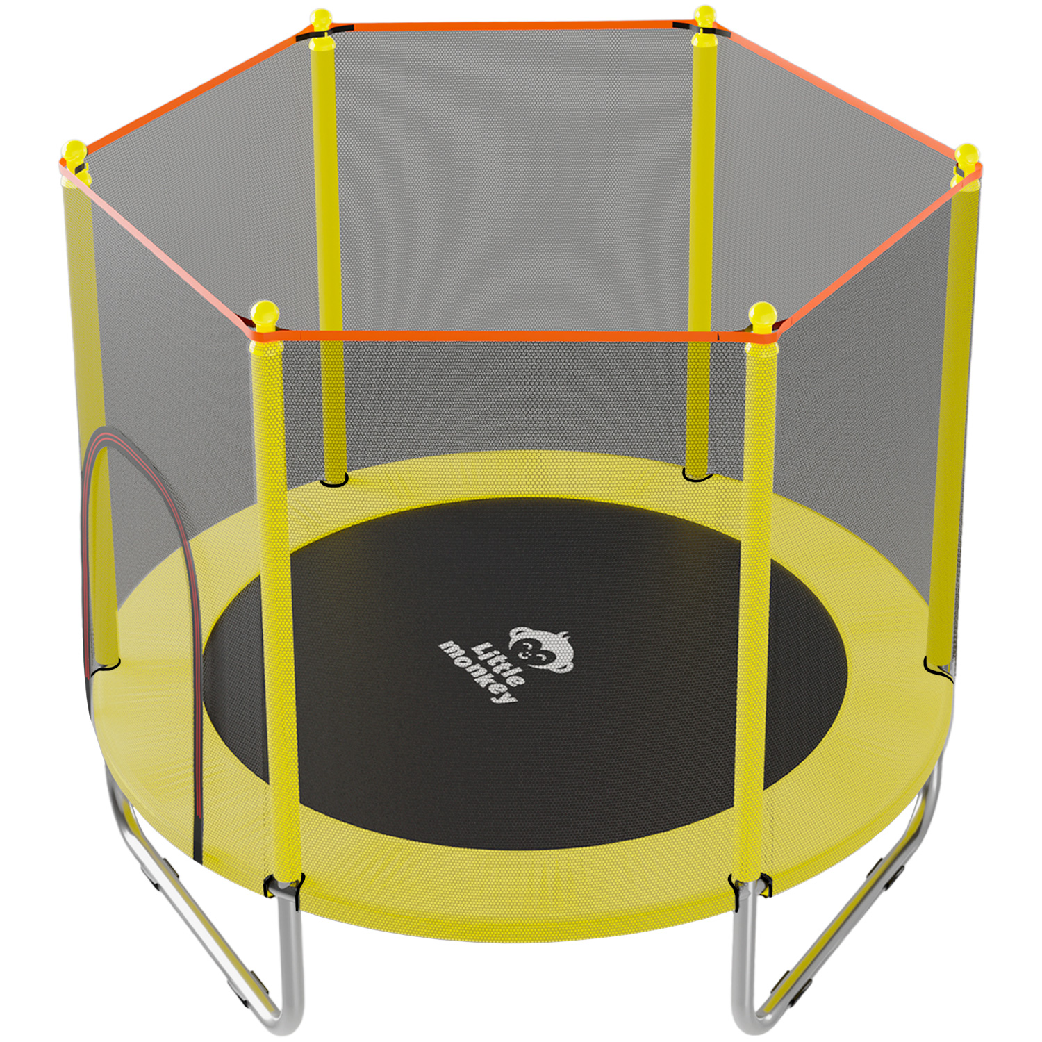 Trampolin Tumbling Niños Brincolin Infantil Red Seguridad Amarillo