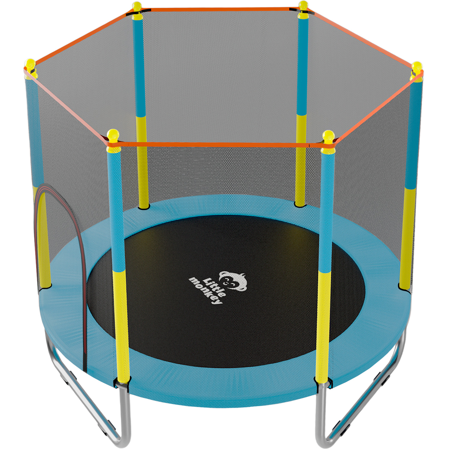 Trampolin Tumbling Niños Brincolin Infantil Red Seguridad Azul