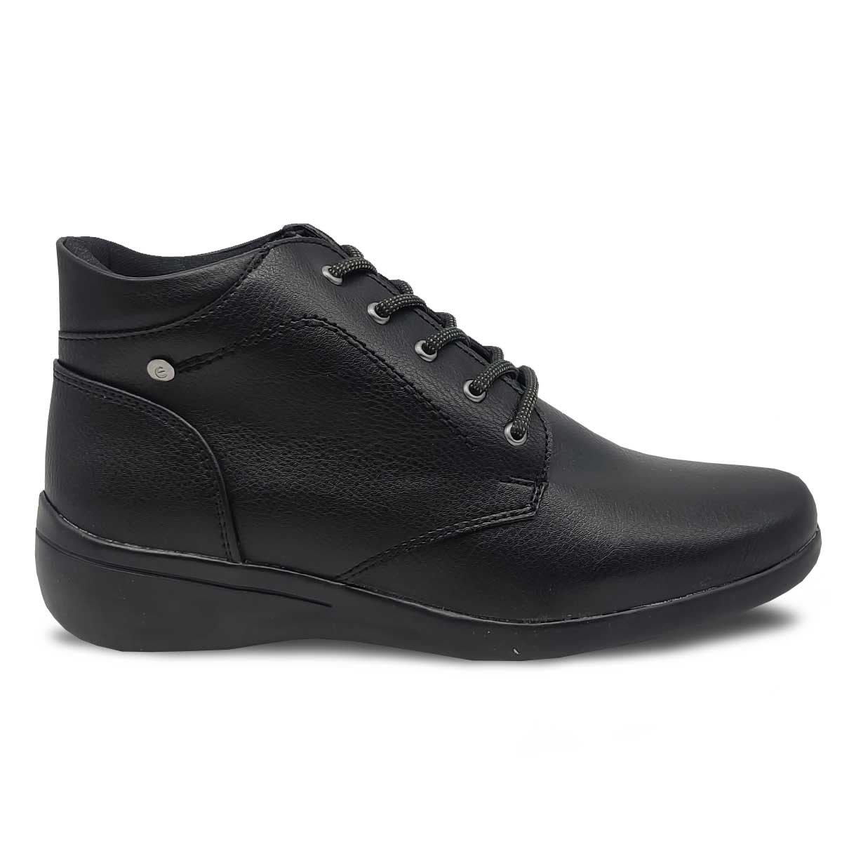 Zapato Botín 9433 Romeo Negro Mujer Casual Confort